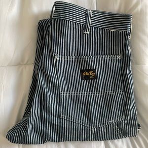 Stan Ray Striped Painter Pants ~32x29”